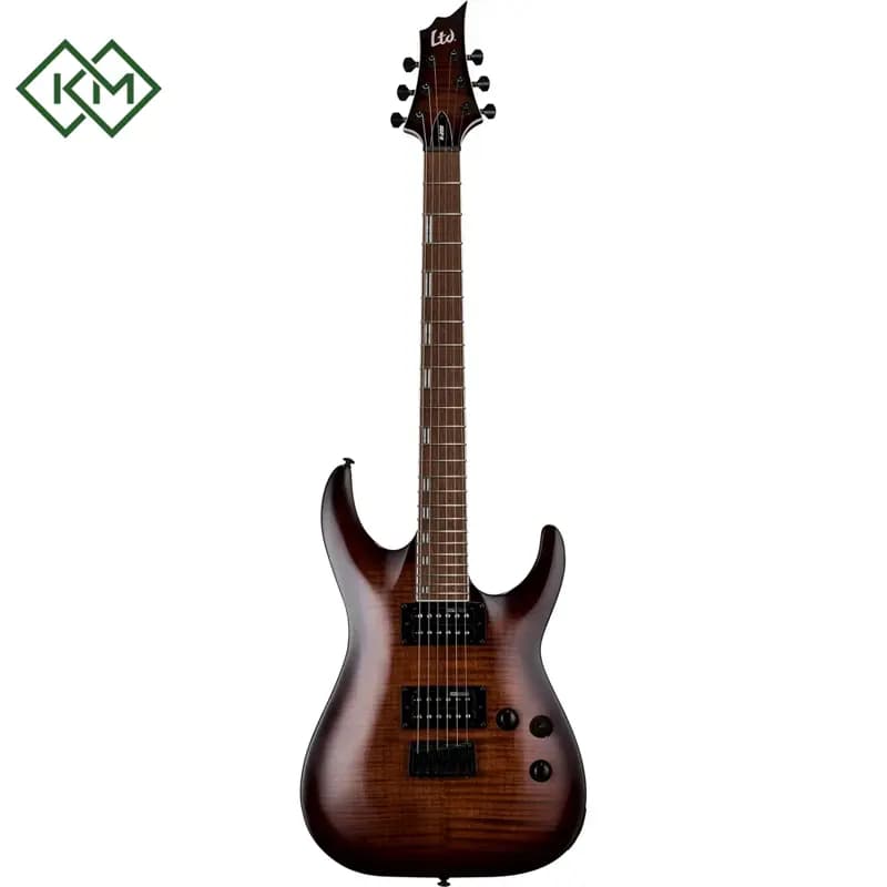 guitar-electric-guitar-ltd-h-200fm-dark-brown-sunburst