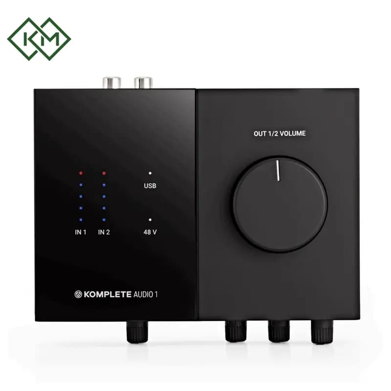 studio-equipments-audio-interface-sound-card-native-instruments-komplete-audio-1