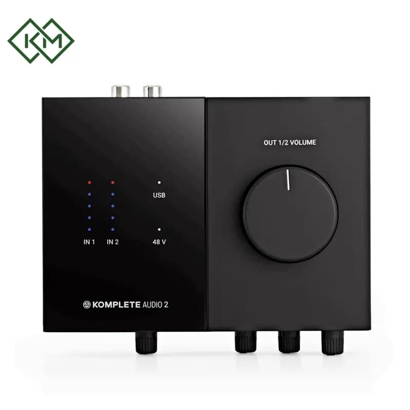 studio-equipments-audio-interface-sound-card-native-instruments-komplete-audio-2