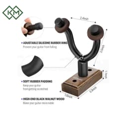instrument-accessories-guitar-stand-donner-black-walnut-guitar-wall-hanger