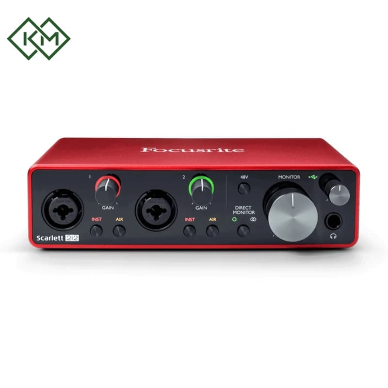 studio-equipments-audio-interface-sound-card-focusrite-scarlett-2i2-3rd-gen