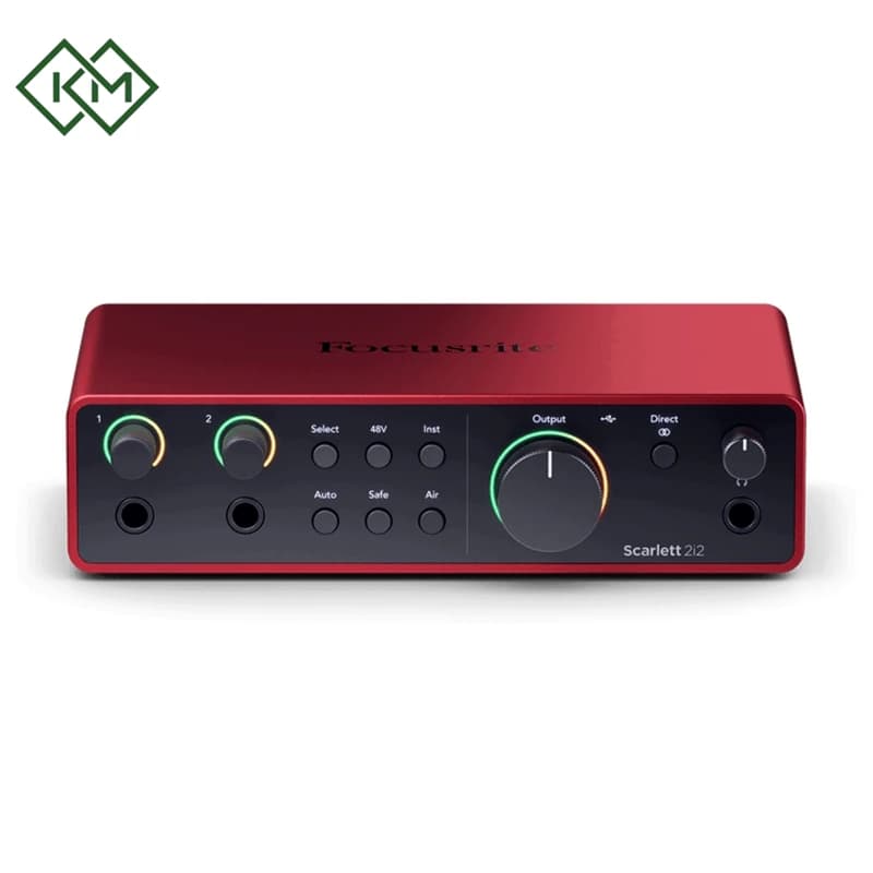 studio-equipments-audio-interface-sound-card-focusrite-scarlett-2i2-4th-gen
