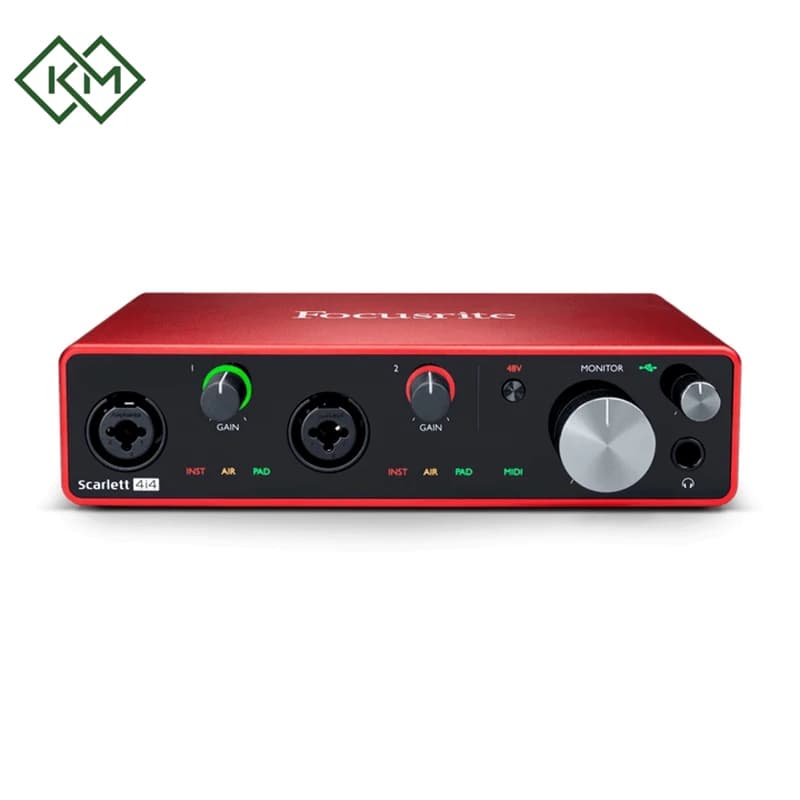 studio-equipments-audio-interface-sound-card-focusrite-scarlett-4i4-3rd-gen