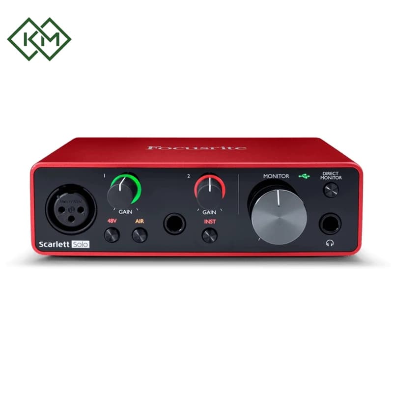 studio-equipments-audio-interface-sound-card-focusrite-scarlett-solo-3rd-gen