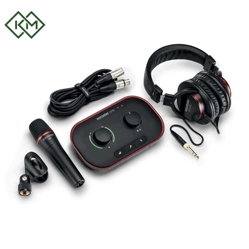studio-equipments-audio-interface-sound-card-focusrite-scarlett-vocaster-one-studio