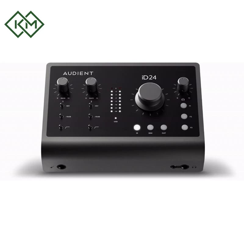 studio-equipments-audio-interface-sound-card-audient-id24
