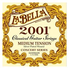 La Bella 2001 Classic Guitar Medium Tension Guitar Strings